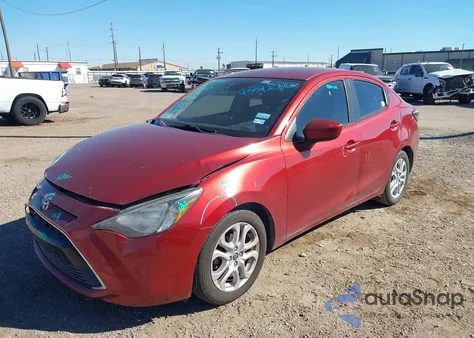 2017 Toyota Yaris Ia from USA, damaged, VIN 3MYDLBYV4HY161149